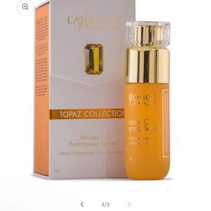LA ROUGE Pierre Topaz Collection Vitamin C Brightening Serum - Orange